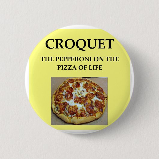 Krokett Button (Vorderseite)