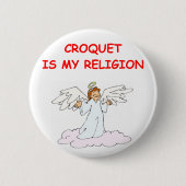 Krokett Button (Vorderseite)