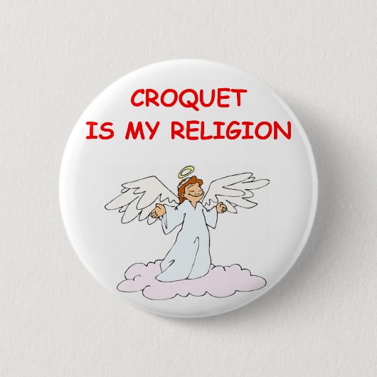 Krokett Button (Vorderseite)