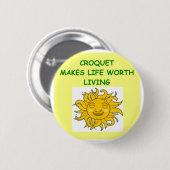 Krokett Button (Vorne & Hinten)