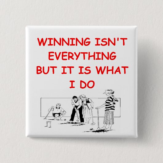 Krokett Button (Vorderseite)