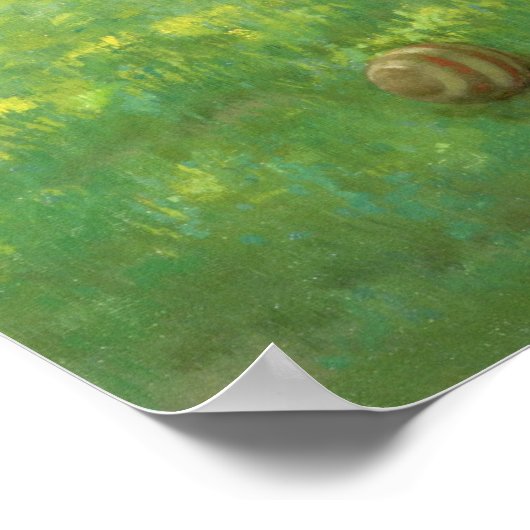 Krokett, c.1878 poster (Ecke)