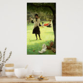 Krokett, c.1878 poster (Küche)