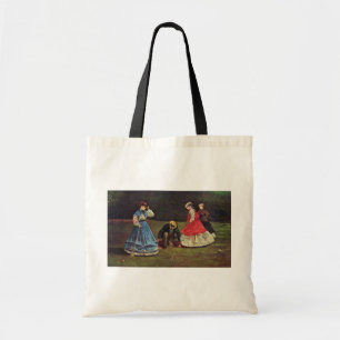 Krokett durch Homer Winslow (beste Qualität) Tragetasche