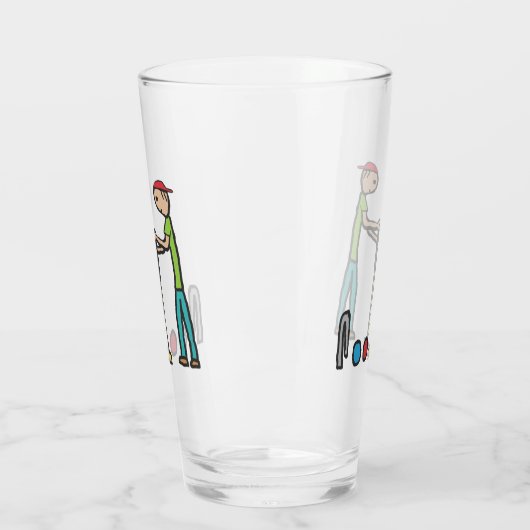 Krokett Glas (Links)