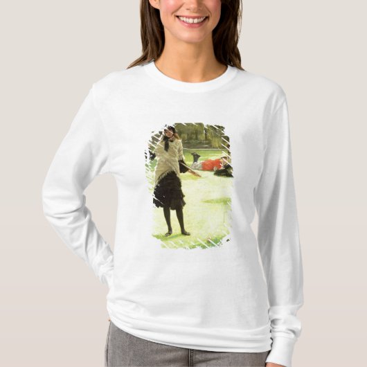 Krokett James Tissots |, c.1878 T-Shirt (Vorderseite)