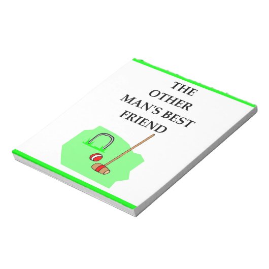 Krokett Notizblock (Rotiert)