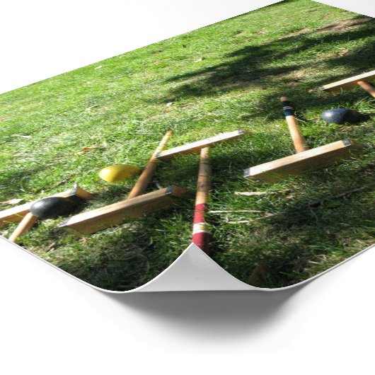 Krokett Poster (Ecke)