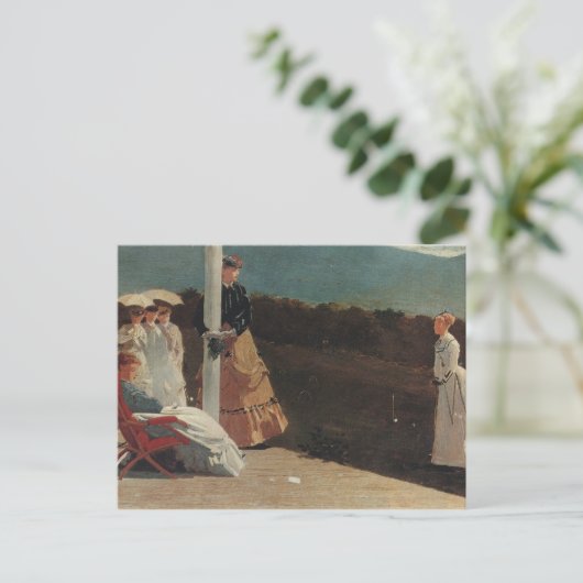 Krokett Postkarte (Stehend Vorderseite)