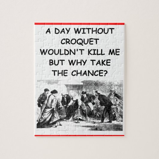 Krokett Puzzle (Vertikal)