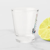 Krokett Schnapsglas (Links)