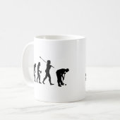 Krokett-Spieler Kaffeetasse (Vorderseite Links)