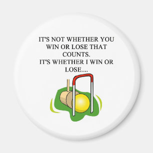 KROKETT-Spieler Magnet