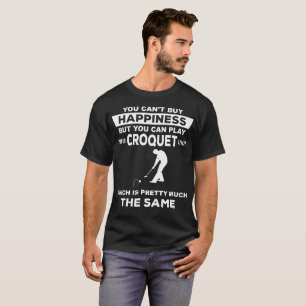 Krokett-T - Shirt-lustiges T-Shirt