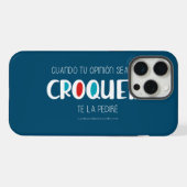 Kroketten iPhone Hülle (Rückseite (Horizontal))