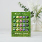 Kroketten Postkarte (Stehend Vorderseite)