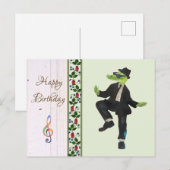 Kroko Postkarte (Vorne/Hinten)