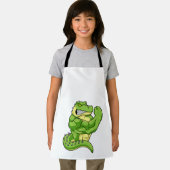 Krokodil als Bodybuilder & große Muskeln Schürze (Insitu)