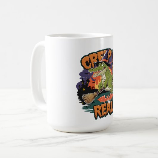 Krokodil-Assistent Kaffeetasse (Vorderseite Links)