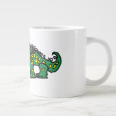 Krokodil-Beat Jumbo-Tasse (Rechts)