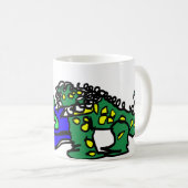 Krokodil-Beat Kaffeetasse (VorderseiteRechts)