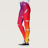 Krokodil bedruckte Leggings (Links)