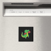Krokodil Boxing Magnet (In Situ (Geschirrspüler))