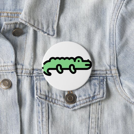 Krokodil Button (Beispiel)