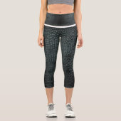 Krokodil Capri Leggings (Vorderseite)