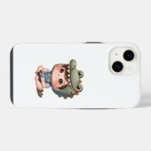 Krokodil-Chronik iPhone Hülle (Rückseite (Horizontal))
