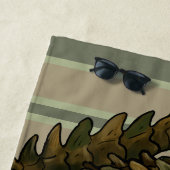 Krokodil Crikey! Strandtuch (Beispiel)