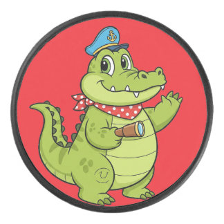 Krokodil Eishockey Puck