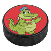 Krokodil Eishockey Puck (3/4)
