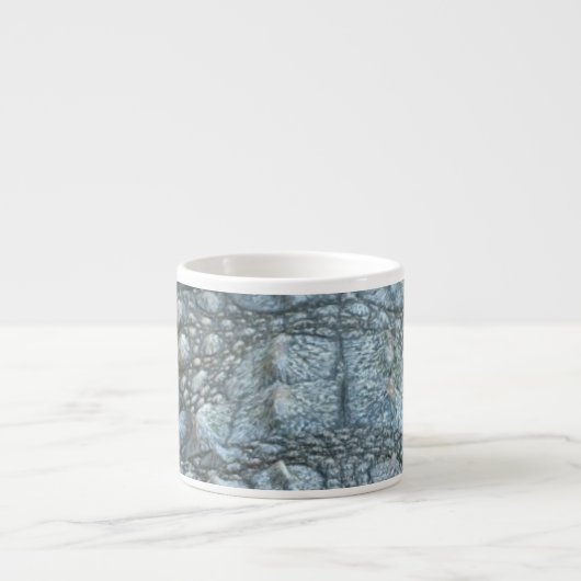 Krokodil Espressotasse (Vorderseite)