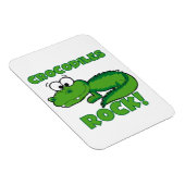 Krokodil-Felsen Magnet (Rechte Seite)