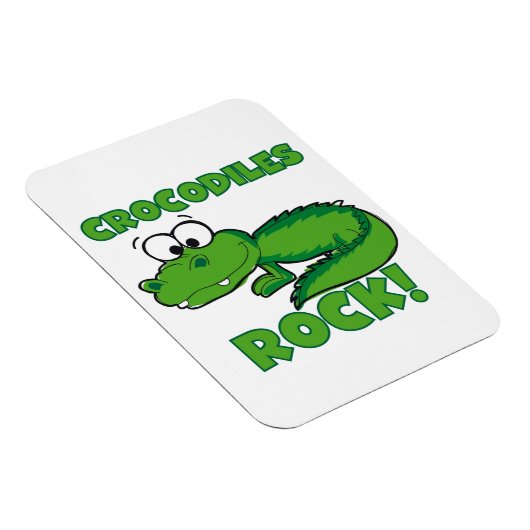 Krokodil-Felsen Magnet (Rechte Seite)