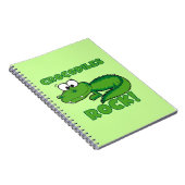 Krokodil-Felsen Notizblock (Rechte Seite)