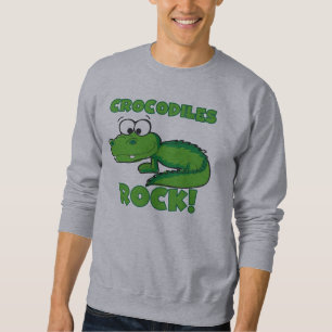 Krokodil-Felsen Sweatshirt