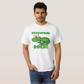 Krokodil-Felsen T-Shirt (Vorne ganz)
