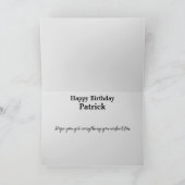 Krokodil Frage deinen Geburtstag? Wieder? Foto Art Karte (Innenseite)