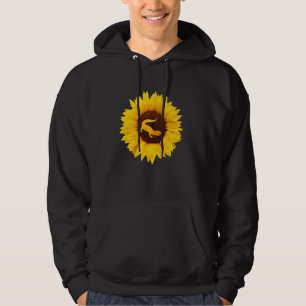 Krokodil für Frauen Weibliche Blüte Hoodie
