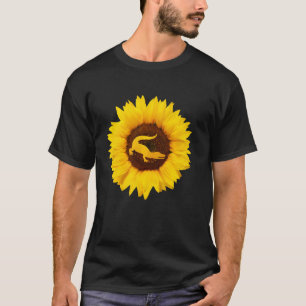 Krokodil für Frauen Weibliche Blüte T-Shirt