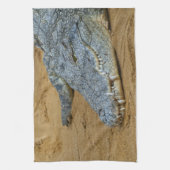 Krokodil Geschirrtuch (Vertikal)