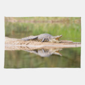 Krokodil Geschirrtuch (Horizontal)