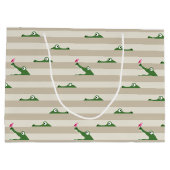 Krokodil Große Geschenktüte (Rückseite)