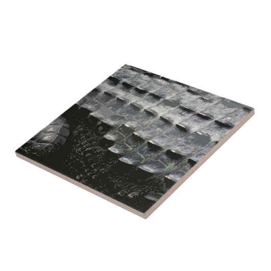 KROKODIL-HAUT FLIESE (Seite)