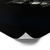 Krokodil im Anzug Poster (Ecke)