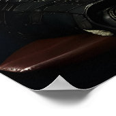 Krokodil im Anzug Poster (Ecke)