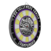 Krokodil im Target Lake Design Dartscheibe (Vorderseite Links)