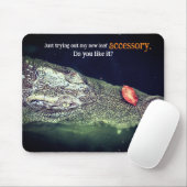 Krokodil im Wasser Mousepad (Mit Mouse)